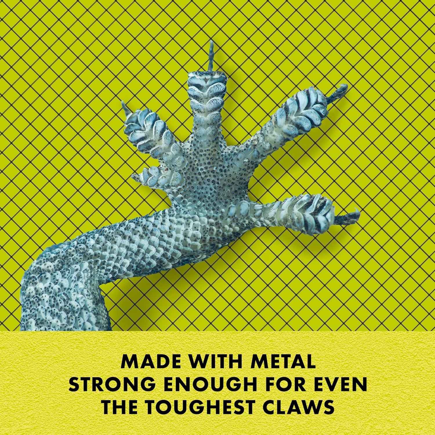 Fresh Air Screen Cover, Secure and Durable Metal Mesh Cover for Reptile Terrariums, 20 X 10 Inches