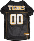 NCAA College Missouri Tigers Mesh Jersey for DOGS & CATS, Small.Licensed Dog Jersey with Your Favorite Football/Basketball College Team