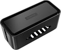 Cable Management Box,  Cable Organizer Box with Phone Stand, 16.9 X 7.1 X 6.3 Inches Wire Cable Hide Box for Power Strips, Surge Protectors, Chargers, Adapters - Extral Large