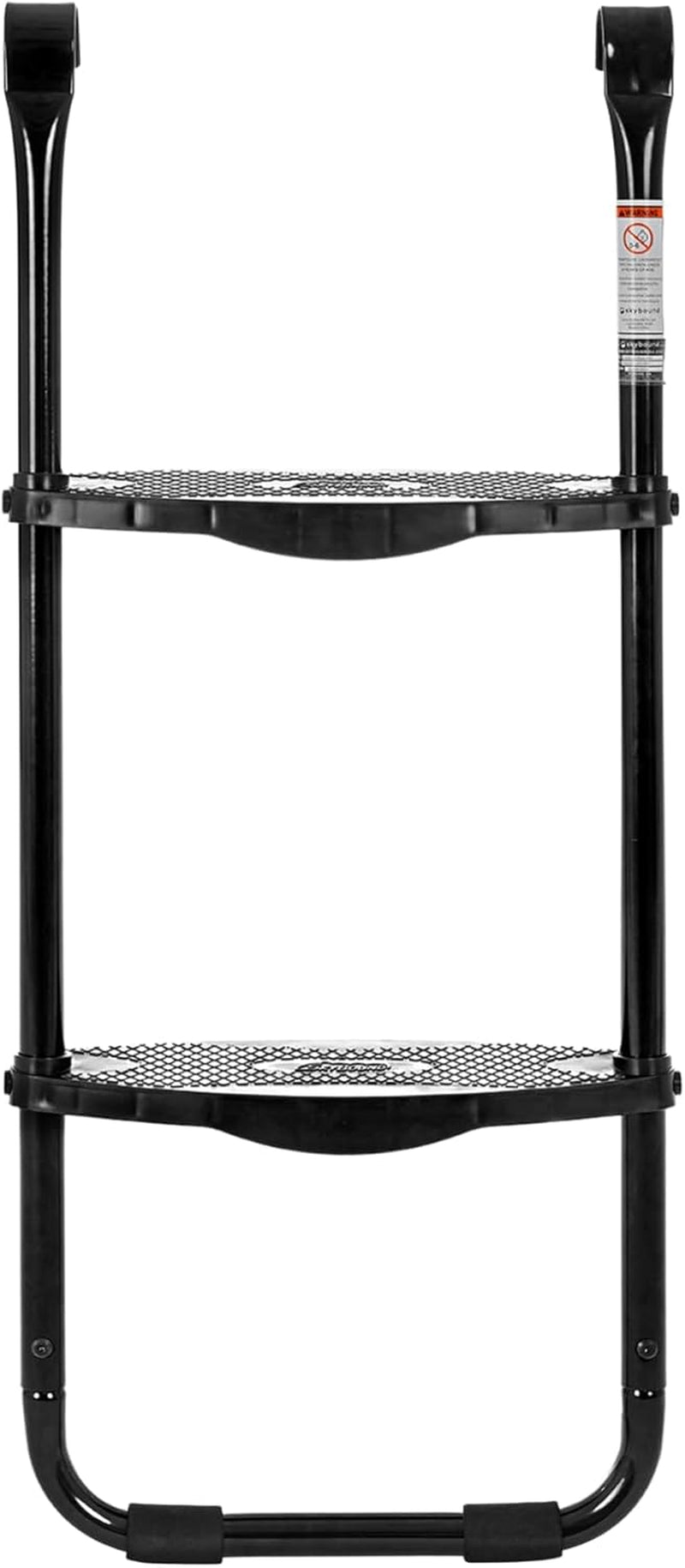 Universal 2 Step Trampoline Ladder - Easy Install Ultra-Durable Steel Trampoline Step Ladder for 32" to 40" Tall Trampoline Frames - 220 Lbs Capacity Stairs for Kids and Adults