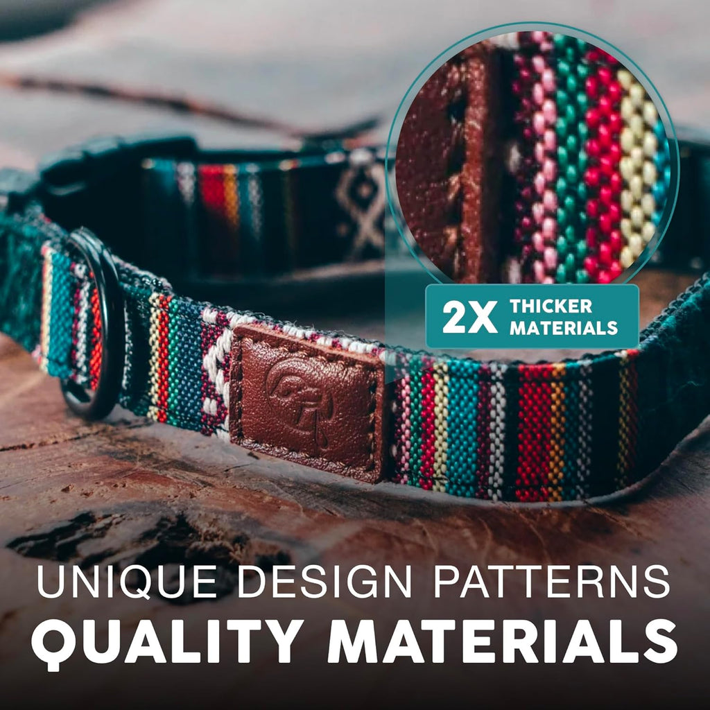 Embark Urban Medium Dog Collar – Stylish, Durable Nylon, Adjustable & Comfortable, Strong Buckle